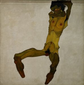 Desnudo masculino sentado (Autorretrato)